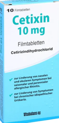 Cetixin 10 mg 10 Filmtabletten