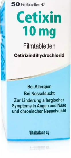 Cetixin 10 mg 50 Filmtabletten