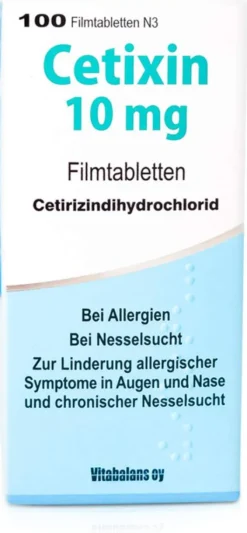 Cetixin 10 mg 100 Filmtabletten