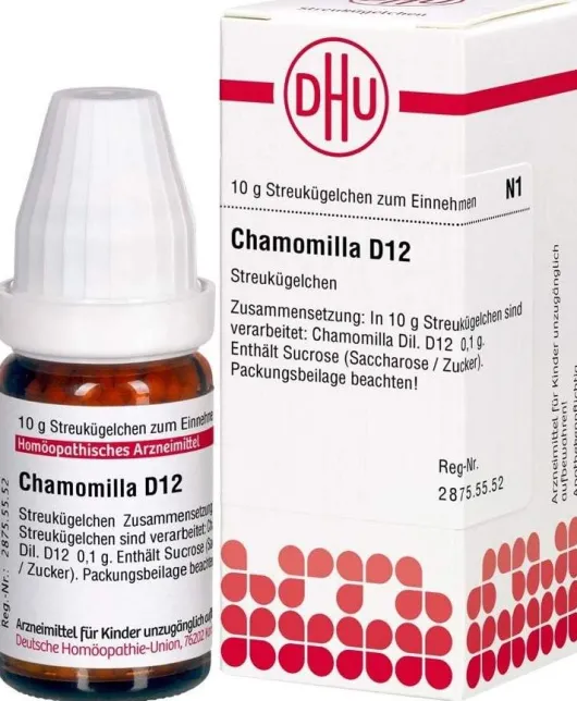 Chamomilla D12 Dhu 10 G Globuli