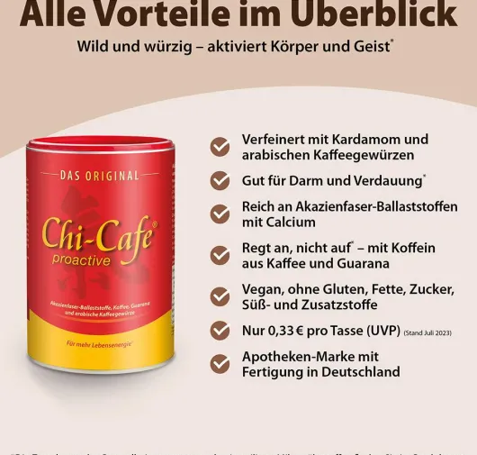 Chi Cafe Proactive Pulver 180 G Pulver