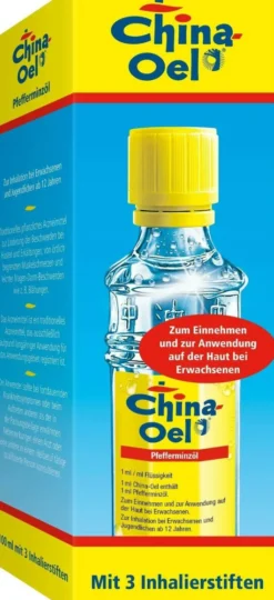 China Öl Mit 3 Inhalatoren 100 ml Ätherisches Öl
