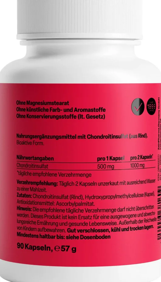 Chondroitin 500 mg 90 Kapseln