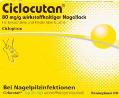 Ciclocutan 80 mg Pro G Wirkstoffhaltiger Nagellack 6 G