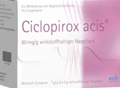 Ciclopirox Acis 80 mg Pro G Wirkstoffhaltiger Nagellack 6 G Lösung