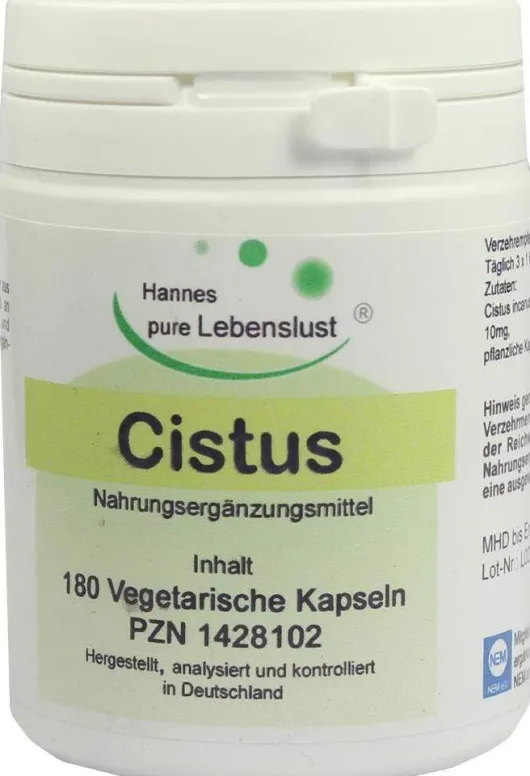 Cistus Incanus Vegi 180 Kapseln
