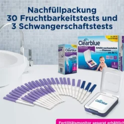 Clearblue Advanced Teststäbchen für Fertilitätsmonitor 33 Stück