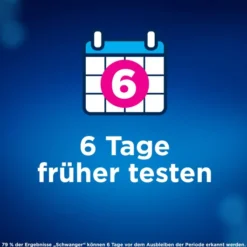 Clearblue Schwangerschaftstest frühe Erkennung 1 Test