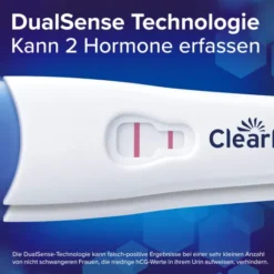 Clearblue Schwangerschaftstest 6 Tage vorher 2 Hormone 2 Stück
