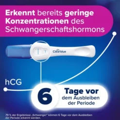 Clearblue Schwangerschaftstest Ultra Frühe Erkennung 5er Pack