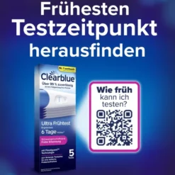 Clearblue Schwangerschaftstest Ultra Frühe Erkennung 5er Pack