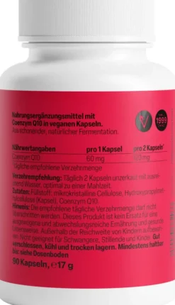 Coenzym Q10 60 mg 90 Kapseln