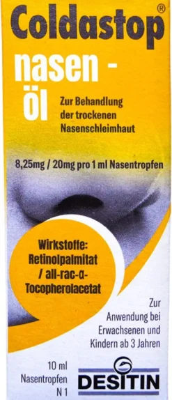 Coldastop Nasenöl 10 ml Nasentropfen