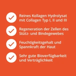 Collagen Pulver Kollagen Hydrolysat Peptide Rind 480 G Pulver