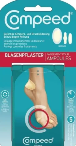 Compeed Blasenpflaster Mixpack 5 Pflaster