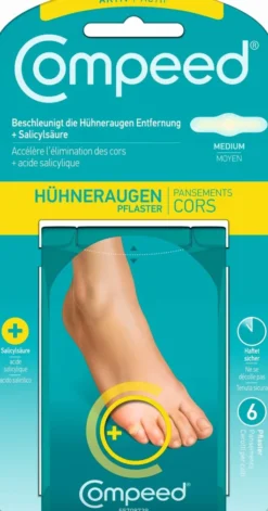 Compeed Hühneraugen Pflaster Plus 6 Stück