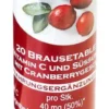 Cranberry & Vitamin C Brausetabletten