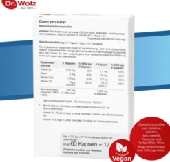 Darm Pro Rds Magensaftresistente Kapseln 60 Stück