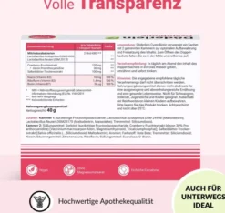 Döderlein Cystobiotic Milchsäurebakterien + Cranberry Biotin 10...