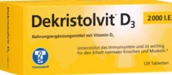 Dekristolvit D3 2000 I.E. 120 Tabletten