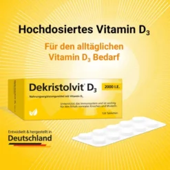 Dekristolvit D3 2000 I.E. 120 Tabletten