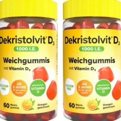 Dekristolvit D3 1000 I.E. 2 x 60 Weichgummis