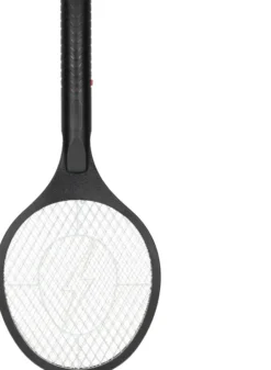 Deluxa Garden Elektrische Fliegenklatsche, Schwarz