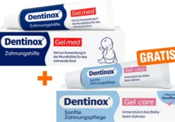 Dentinox Gel med Zahnungshilfe 10g + gratis Dentinox Gel Care 10 g