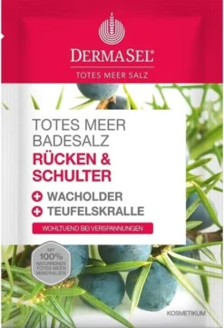 Dermasel Totes Meer Badesalz Rücken & Schulter 80 G