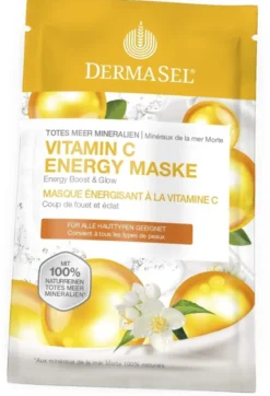 Dermasel Totes Meer Vitamin C Energy Maske 12 ml Gesichtsmaske