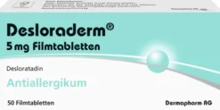 Desloraderm 5 mg 50 Filmtabletten