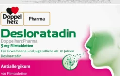 Desloratadin Doppelherzpharma 5 mg 100 Filmtabletten