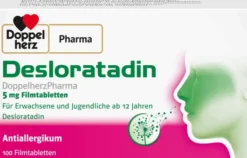 Desloratadin Doppelherzpharma 5 mg 100 Filmtabletten