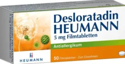 Desloratadin Heumann 5 mg 50 Filmtabletten