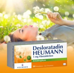 Desloratadin Heumann 5 mg 50 Filmtabletten