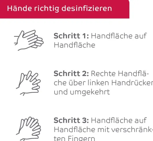 Desmanol Care Hyclick Alkoholische Händedesinfektion 500 ml