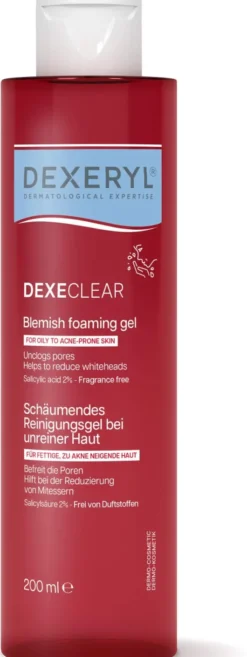 Dexeryl Dexeclear schäumendes Reinigungsgel 200 ml