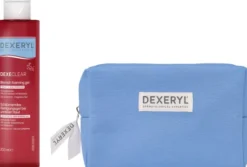Dexeryl Dexeclear schäumendes Reinigungsgel 200 ml + gratis Kosmetiktasche 1 Stück