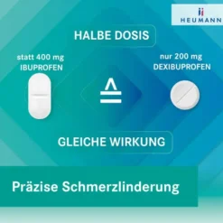 Dexibuprofen Heumann 200 mg 10 Filmtabletten