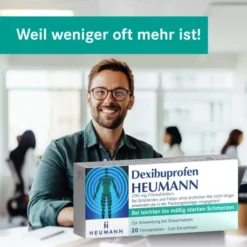 Dexibuprofen Heumann 200 mg 10 Filmtabletten