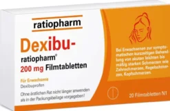 Dexibu-ratiopharm 200 mg 20 Filmtabletten