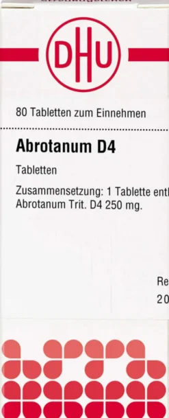 Dhu Abrotanum D4 Tabletten