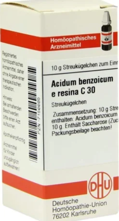Dhu Acidum Benzoicum E Resina C30 Globuli