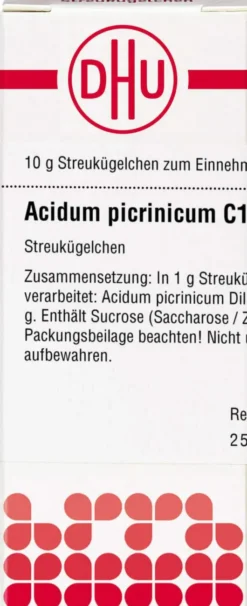 Dhu Acidum Picrinicum C12 Globuli 10 G
