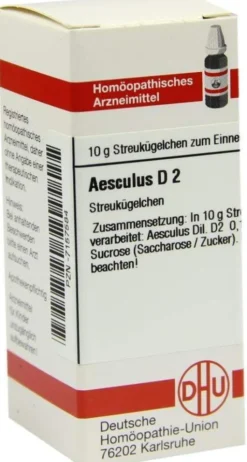 Dhu Aesculus D2 10 G Globuli