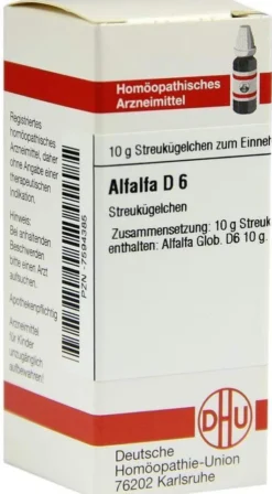 Dhu Alfalfa D6 Globuli