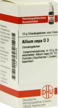 Dhu Allium Cepa D3 Globuli