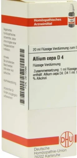 Dhu Allium Cepa D4 20 ml Dilution