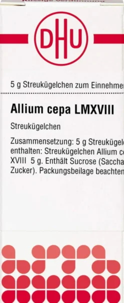 Dhu Allium Cepa Lm Xviii Globuli 5 G