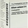 Dhu Allium Sativum D6 Globuli